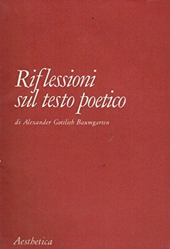 Riflessioni sul testo poetico