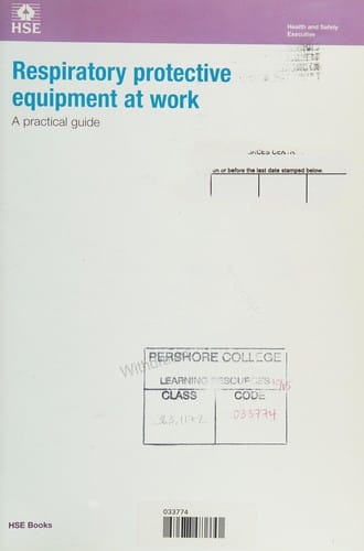 Respiratory protective equipment at work