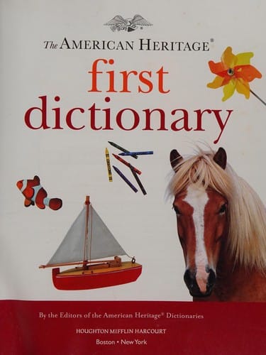The American Heritage first dictionary