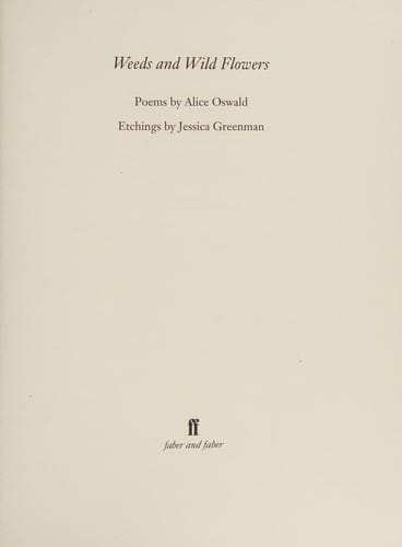 Weeds and wild flowers