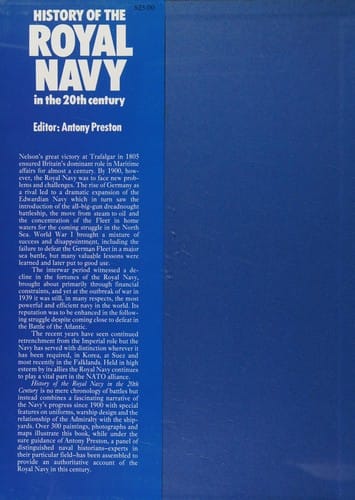History of the Royal Navy in the 20th century