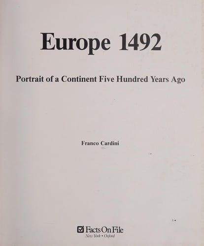 Europa 1492