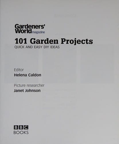 101 garden projects
