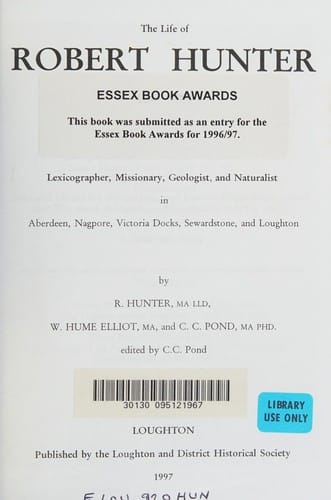 The life of Robert Hunter