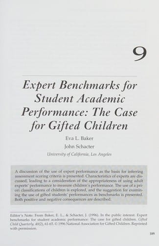 Program evaluation in gifted education