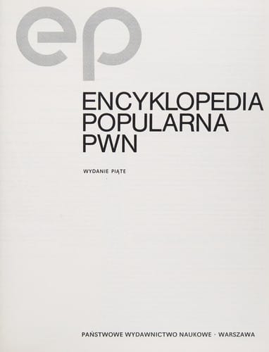 Encyklopedia popularna PWN