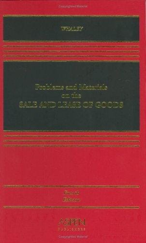 Problems and materials on sale and lease of goods