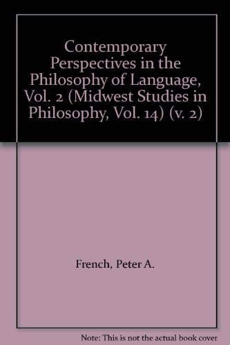 Contemporary perspectives in the philosophy of language II
