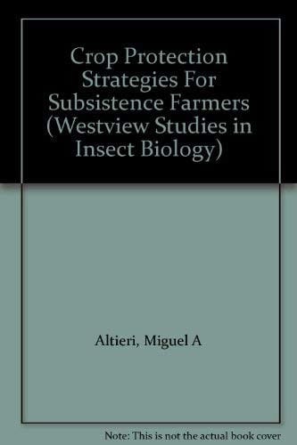 Crop protection strategies for subsistence farmers