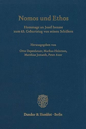 Nomos und Ethos