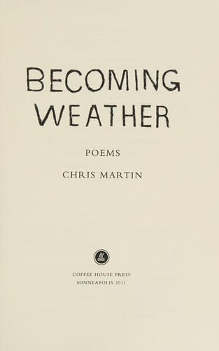 Becoming weather