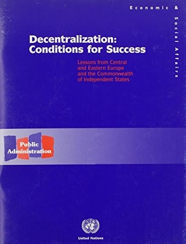 Decentralization--conditions for success