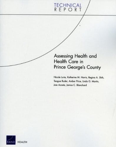 Assessing health and health care in Prince George's County