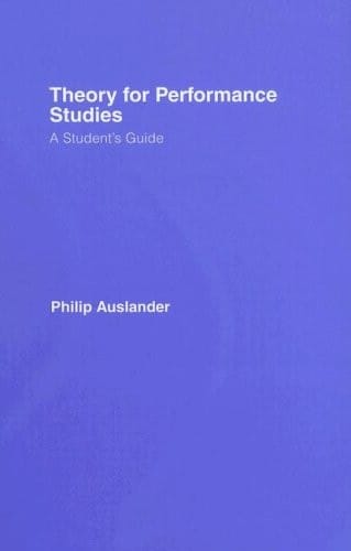 Theory for performance studies