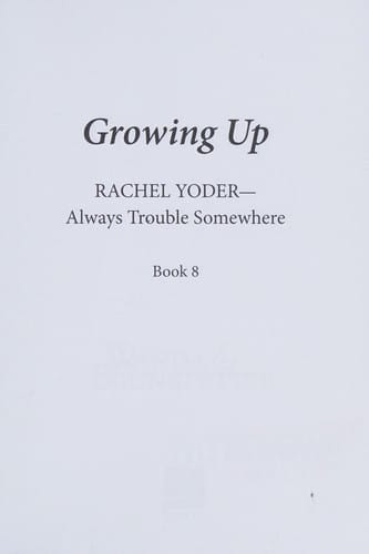 Growing up
