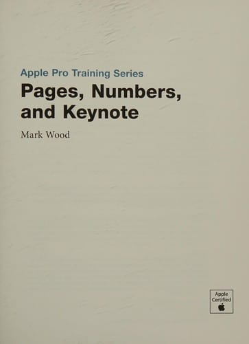 Pages, numbers, and keynote