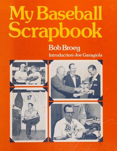 My baseball scrapbook