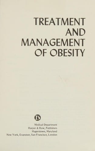 Treatment and management of obesity