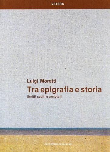 Tra epigrafia e storia