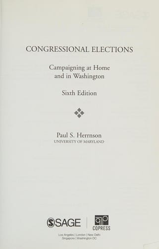 Congressional elections