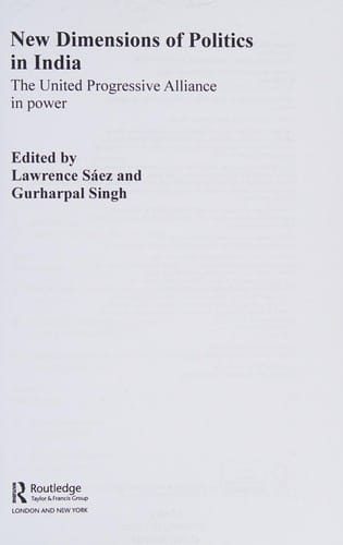 New dimensions of politics in India