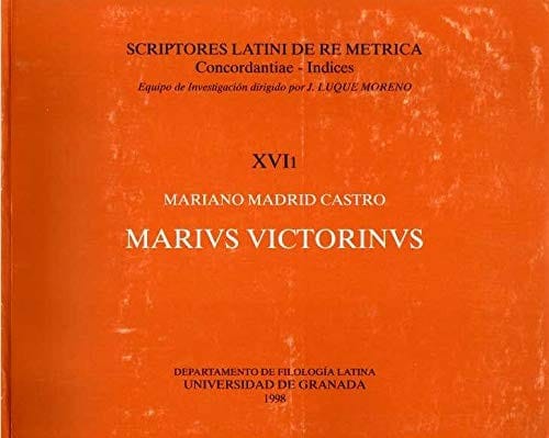 Scriptores latini de re metrica