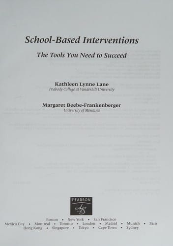 School-based interventions
