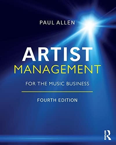 Artist management for the music business