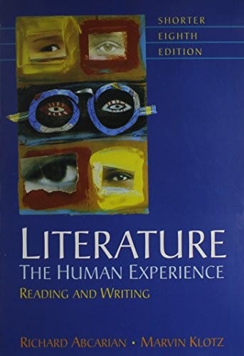 Literature Human Experience 8e Shorter & LiterActive & Everyday Writer 3e & CDR Exercises Everyay Writer 3e & Frankenstein 2e