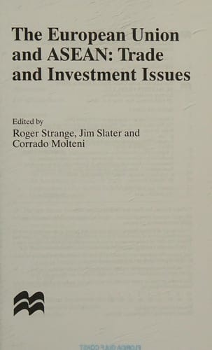 The European Union and ASEAN