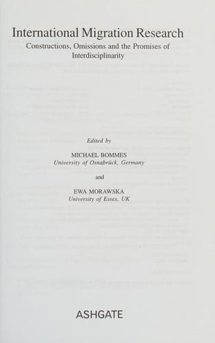 International migration research