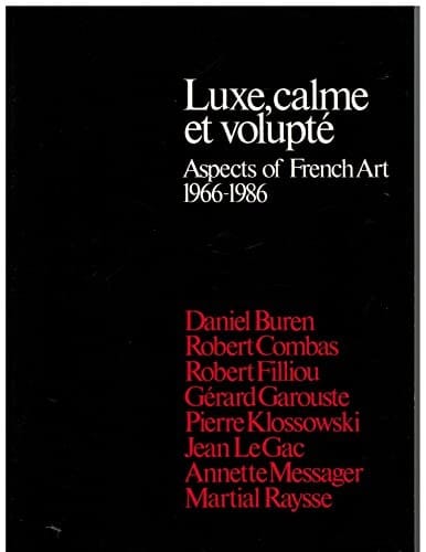Luxe, calme et volupté