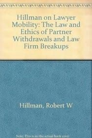 Hillman on lawyer mobility