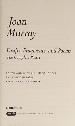 Drafts, fragments, and poems