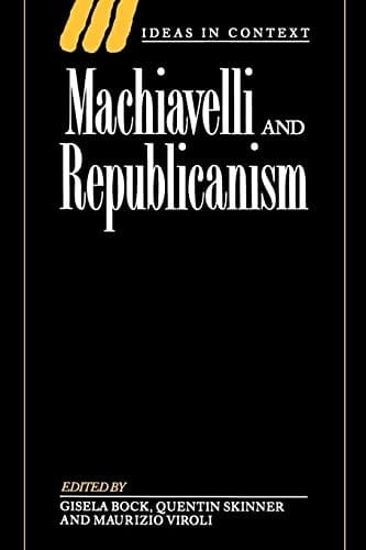 Machiavelli and republicanism