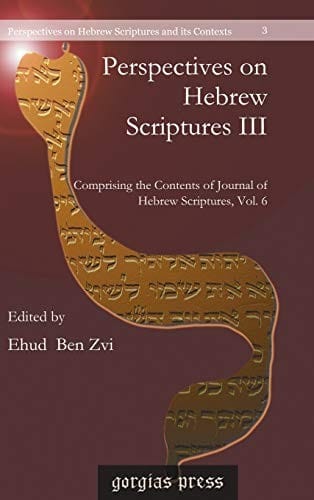 Perspectives on Hebrew Scriptures