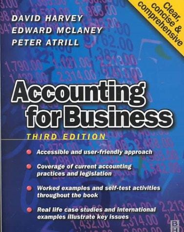 Accounting for Business, Third Edition (Contemporary Business)