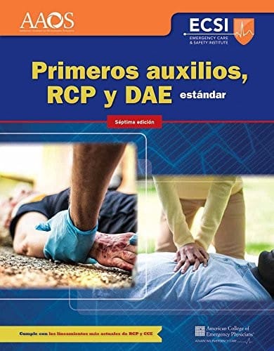 Primeros auxilios, RCP y DAE estándar