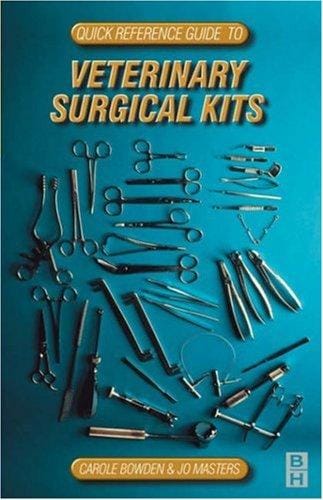 Quick Reference Guide to Veterinary Surgical Kits