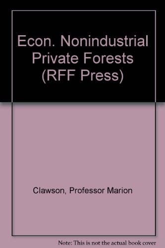 The economics of U.S. nonindustrial private forests