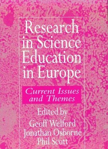 Research in science education in Europe