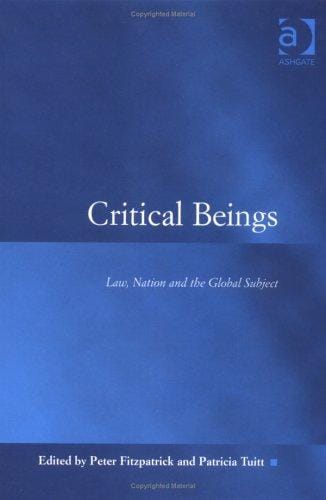Critical beings