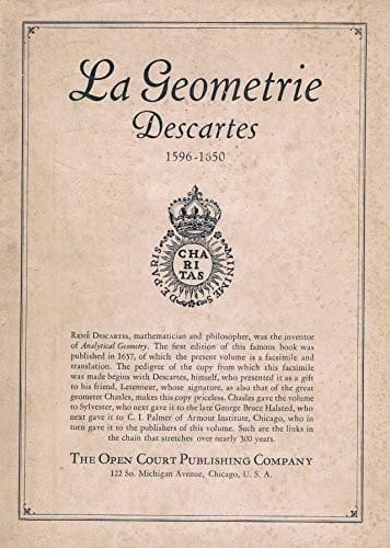 The Geometry of Rene Descartes