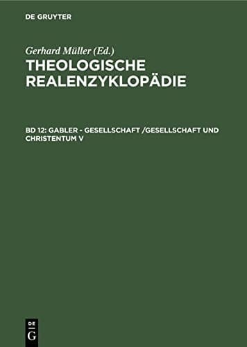 Gabler - Gesellschaft /Gesellschaft Und Christentum (German Edition)