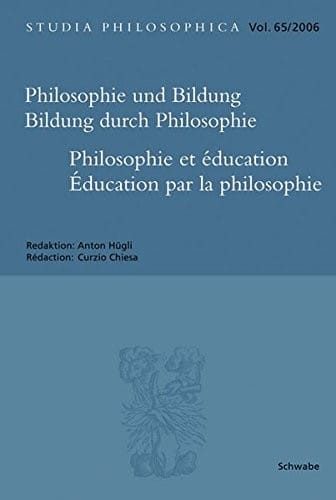 Philosophie und Bildung, Bildung durch Philosophie