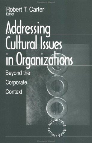 Addressing cultural issues in organizations