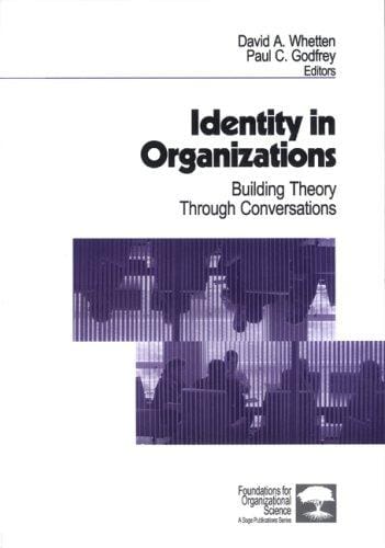 Identity in organizations