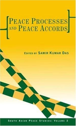 Peace processes and peace accords
