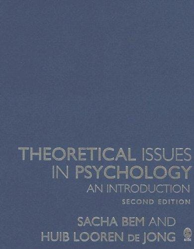 Theoretical issues in psychology