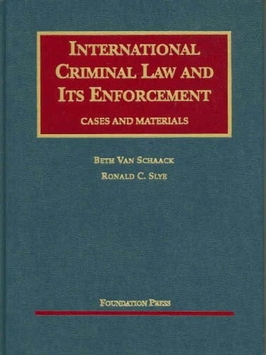 International criminal law and its enforcement